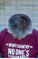 Head Hair Man White Casual Average Street photo references